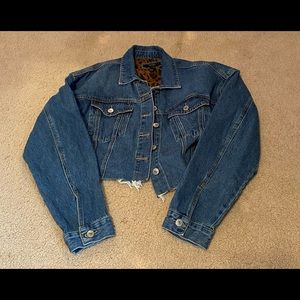 Cropped Jean Jacket